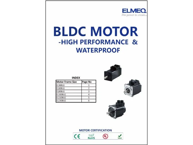 BLDC motor- High performance & waterproof