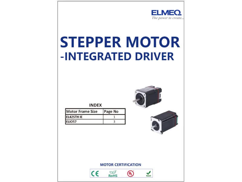 Stepper motors - Intergrated driver